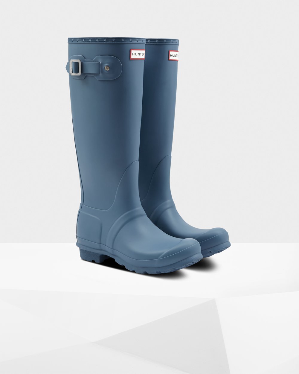 Galochas Altas Hunter Feminina Azuis - Original - 50GULWIQP